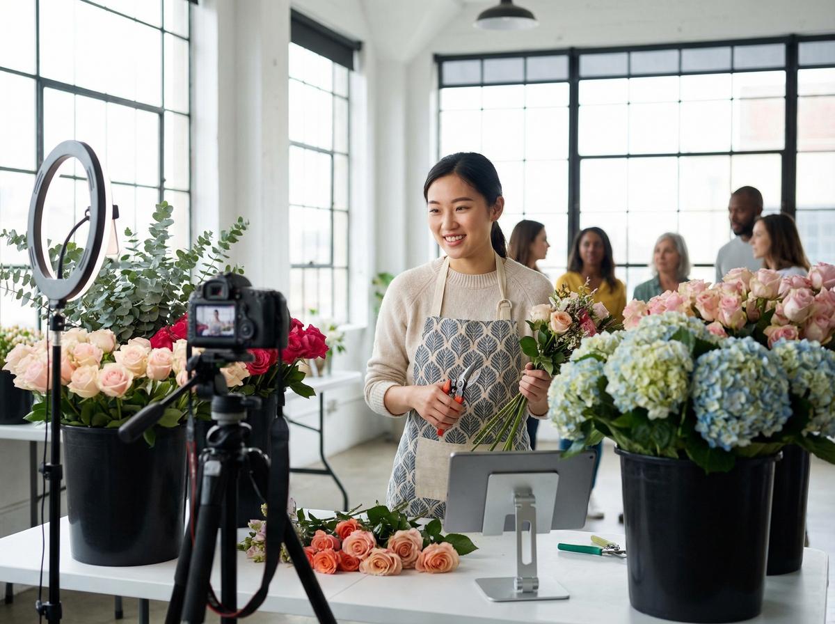 国产主播传媒花艺教程传媒