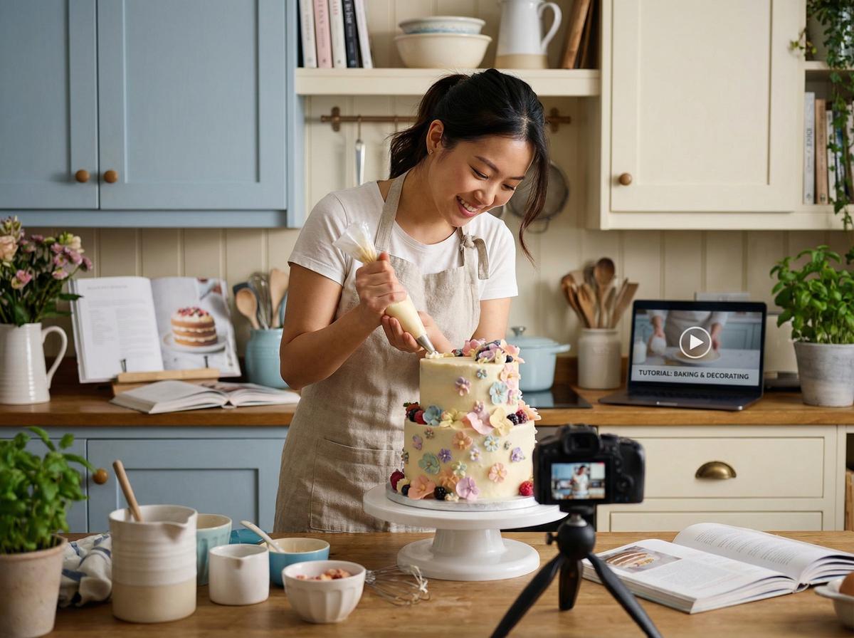 国产主播传媒烘焙教程传媒